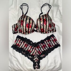 Victoria’s Secret 36B Push-Up bra and M Cheeky panties